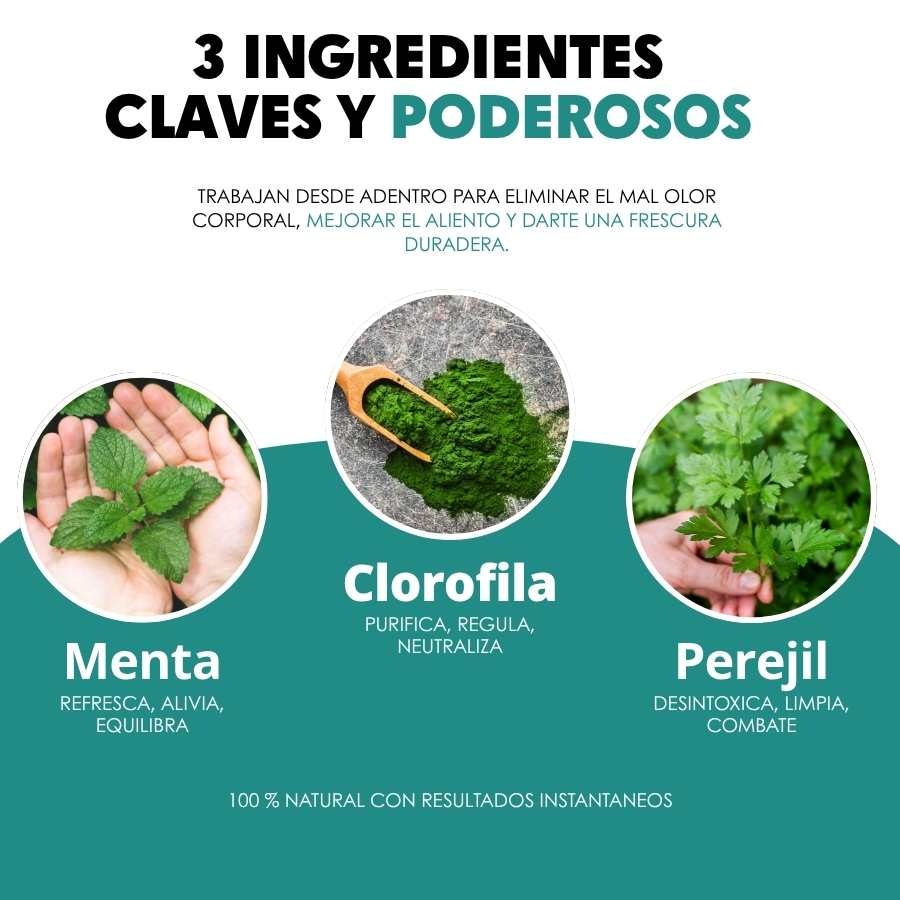 DEOS - Desodorante Corporal Interno (30 Capsulas)